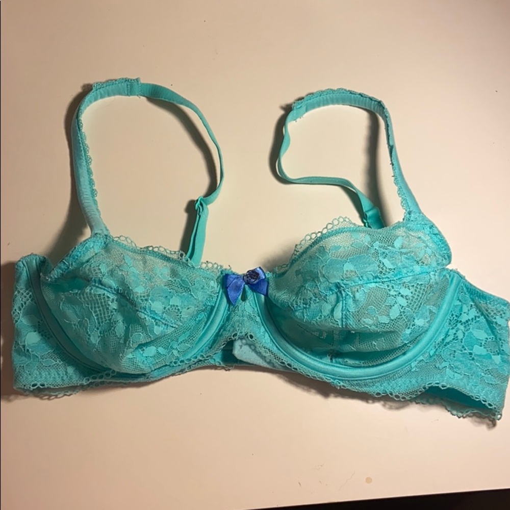 Turquoise bra